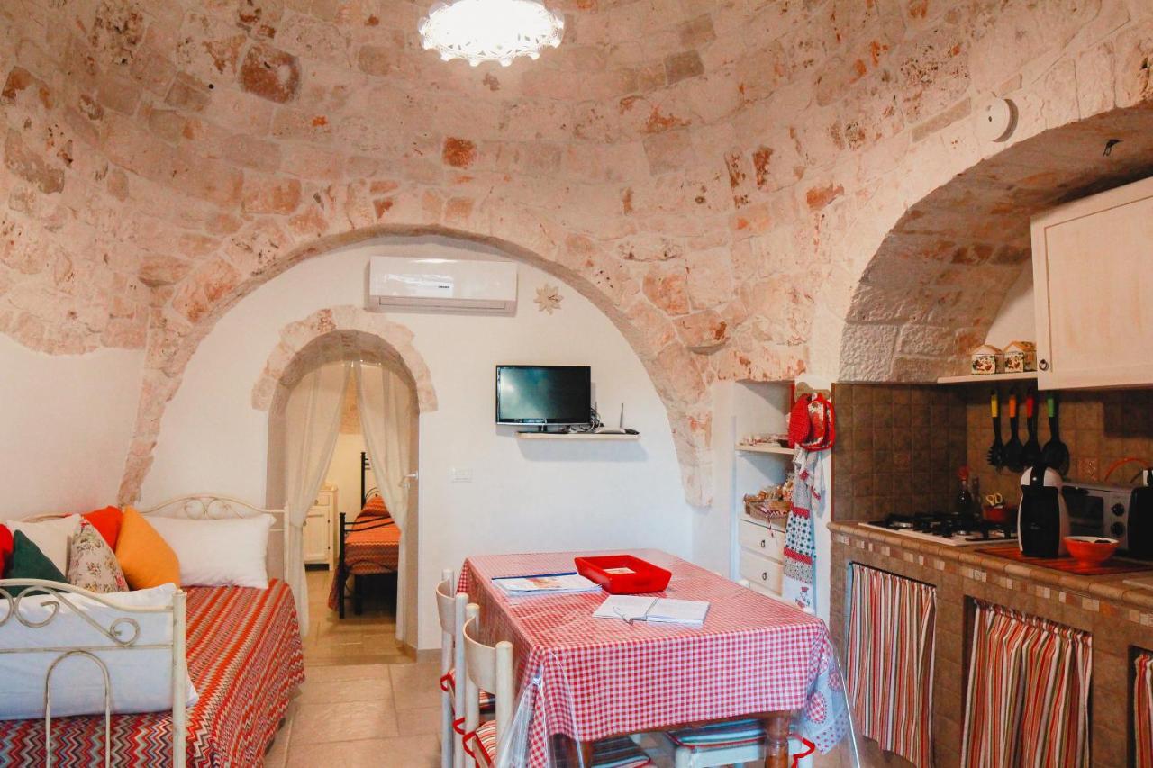 הוילה לוקורוטונדו Trulli Borgo Lamie מראה חיצוני תמונה
